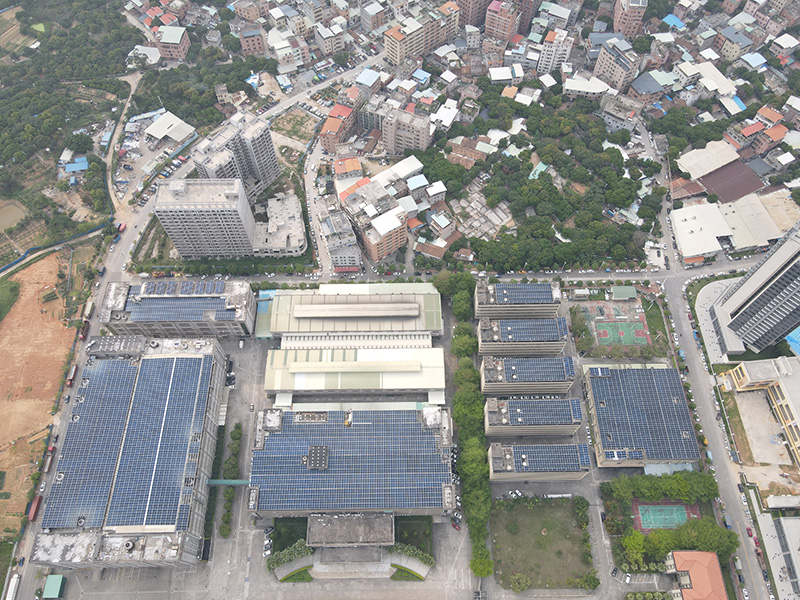 <strong>東莞百一電子有限公司3546KW工廠光伏電站順利并網(wǎng)</strong>